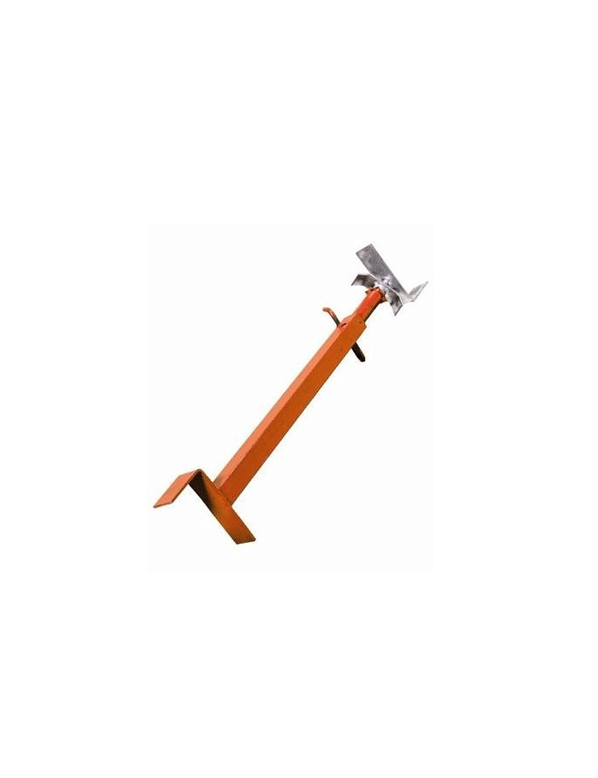 Lisse extensible peinte appuis équerre de 0.70 à 2.50m