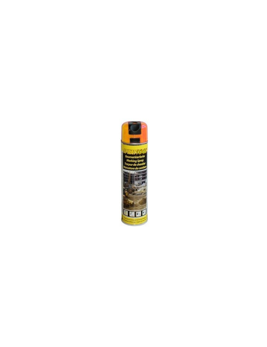 Pack de 12 bombes de chantier traçantes 500ml