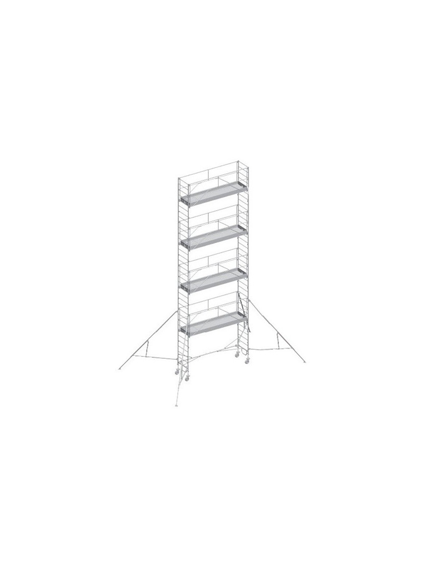 Echafaudage roulant Alteam 45300 Hauteur 14 m Altrad