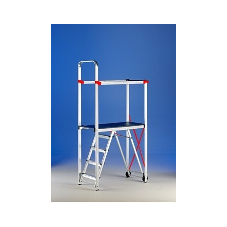 Echafaudage roulant Alu Hauteur 3 m 30 Multi fonctions