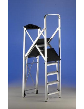 Echafaudage roulant Alu Hauteur 3 m 30 Multi fonctions