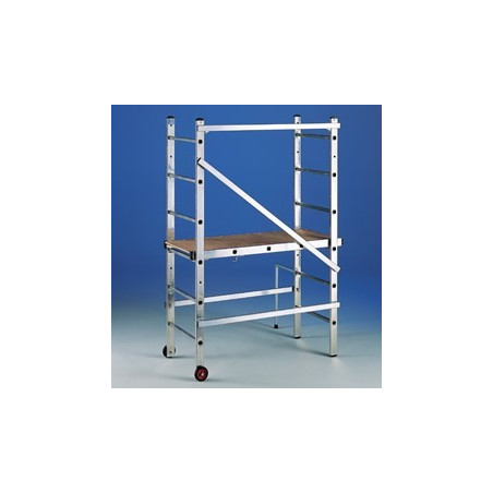 Echafaudage roulant Alu Hauteur 3 m 30 Multi fonctions