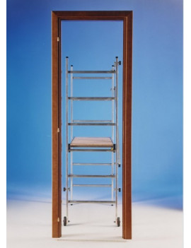 Echafaudage roulant Alu Hauteur 3 m 30 Multi fonctions