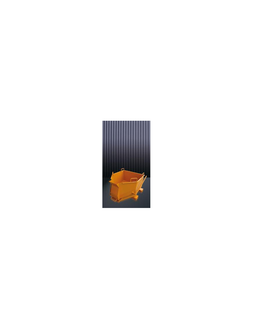 Benne à béton surbaissée spéciale bétonnière disponible en 350L ou 500L peinte ou galva