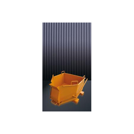 Benne à béton surbaissée spéciale bétonnière disponible en 350L ou 500L peinte ou galva