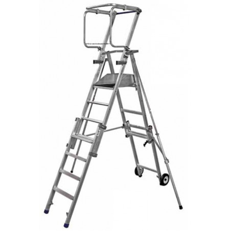 Plate-forme roulante Tandem 7 Pliant, Télescopique,  Hyper pliable
