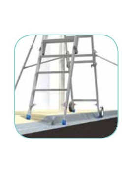Plate-forme roulante Tandem 7 Pliant, Télescopique,  Hyper pliable