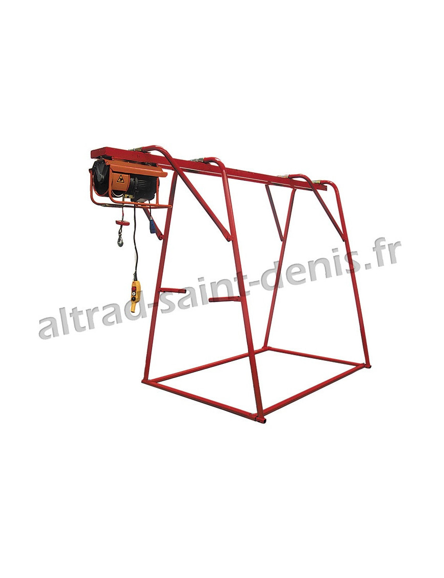 Chevalet pour treuil