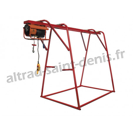 Chevalet pour treuil
