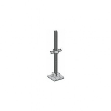 LOT DE 10 PIEDS VERIN ORIENTABLE 38X800