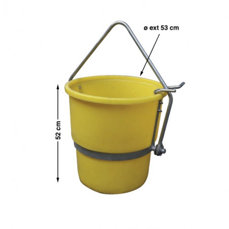 Benne à béton basculante 70L charge de 150kg Altrad 720010